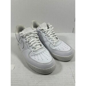 Nike Air Force 1 07 Low Triple White Mens Size 12 Sneakers 315122-111 Leather‎